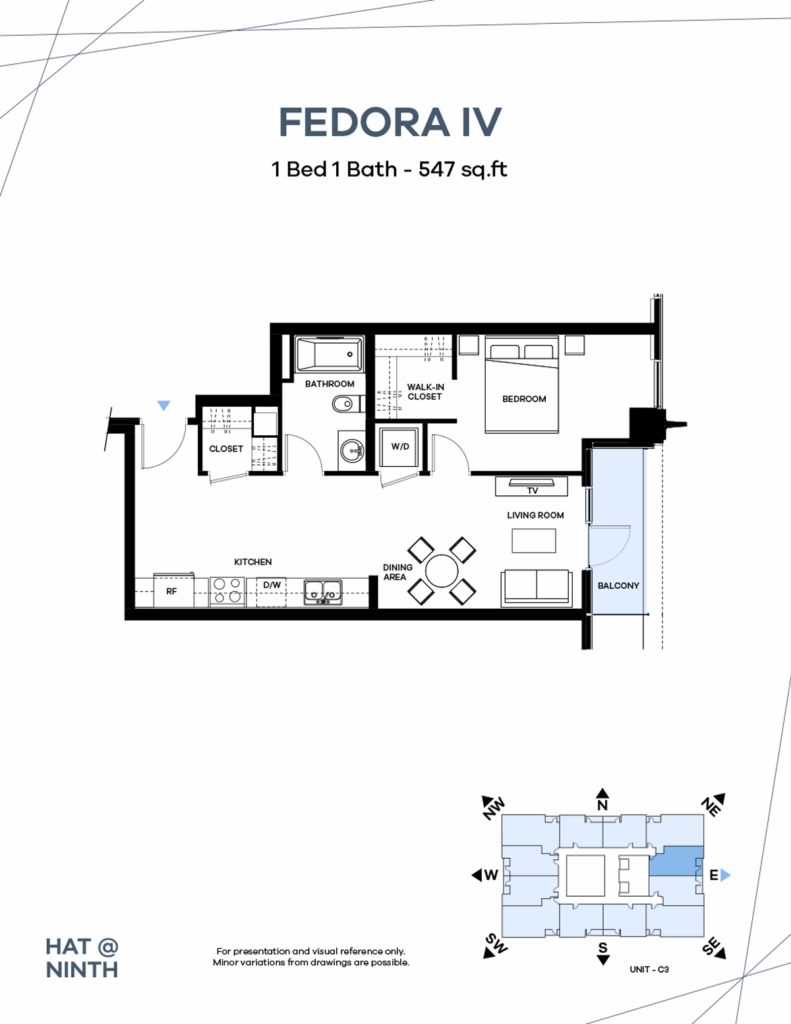 Fedora 4 floor plan