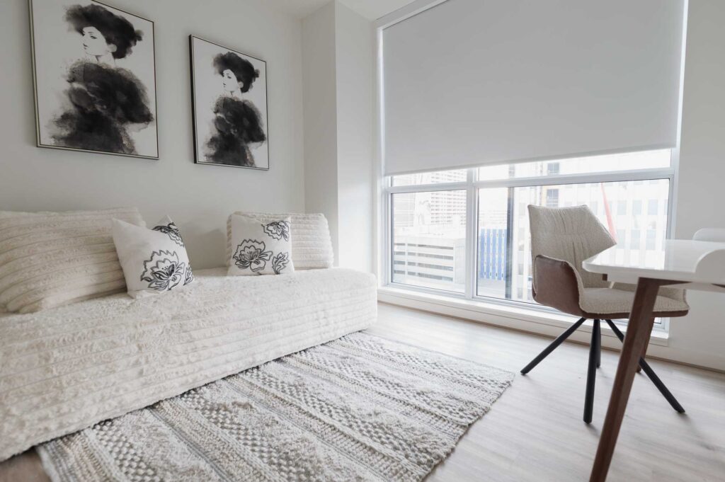 bedroom / den