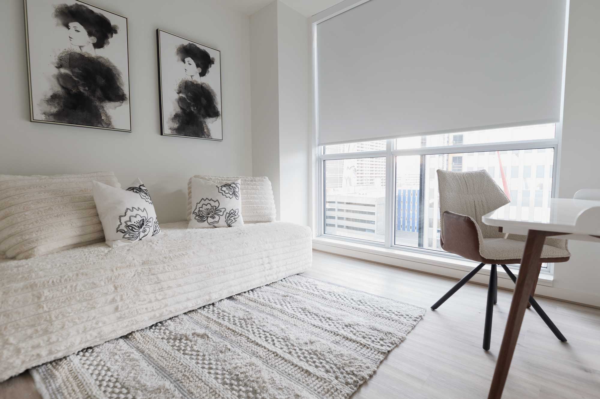 bedroom / den